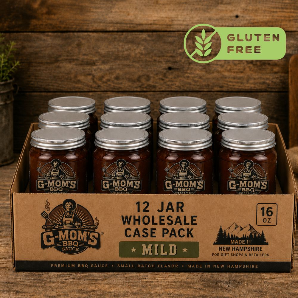 Case of Mild BBQ Sauce — 12 Jars Per Case