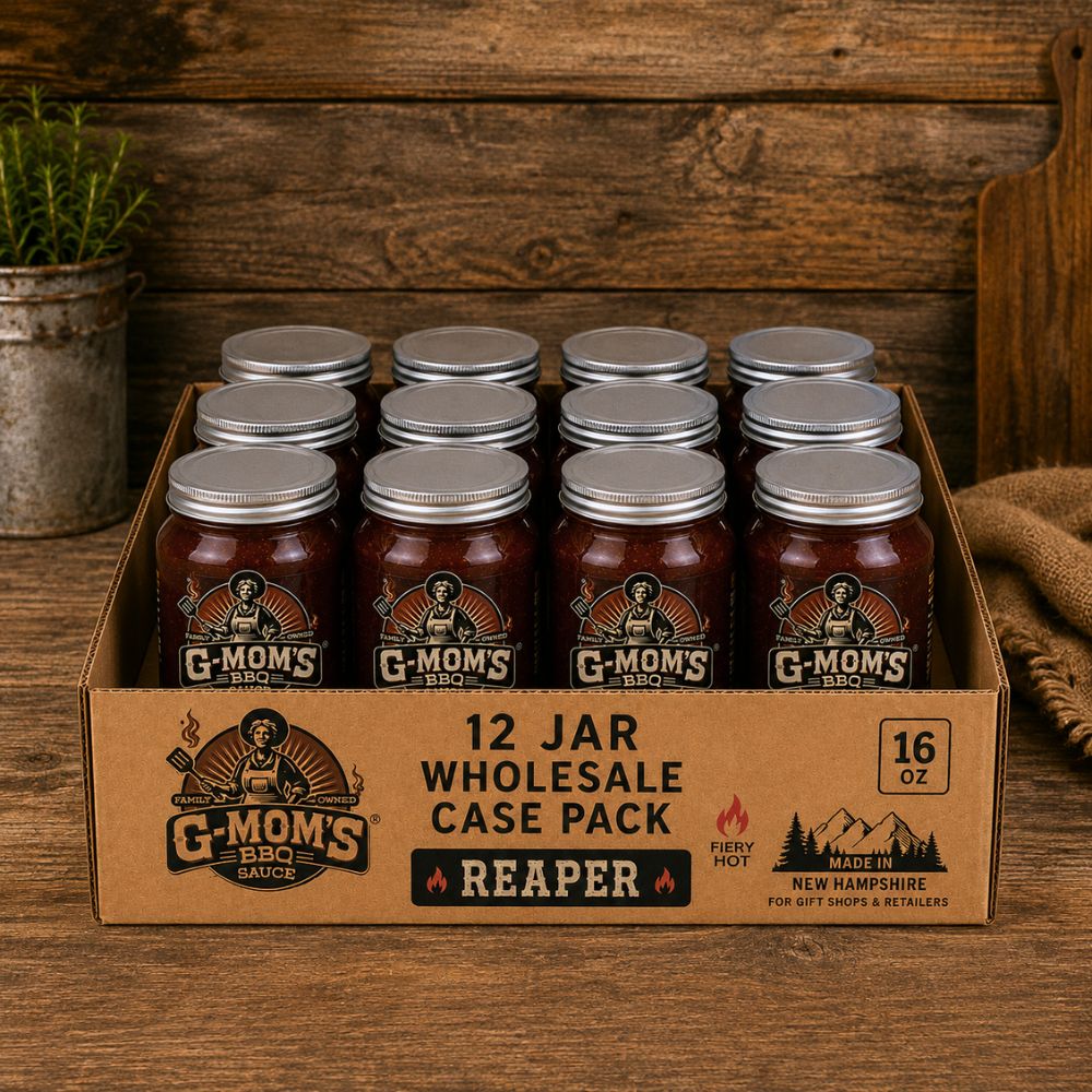Case of Reaper BBQ Sauce — 12 Jars Per Case