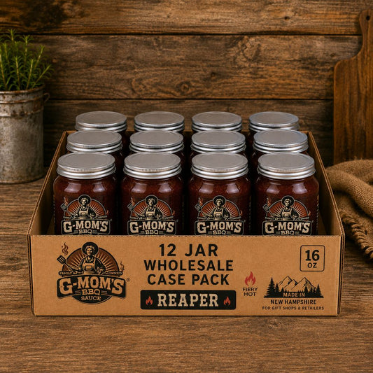 Case of Reaper BBQ Sauce — 12 Jars Per Case