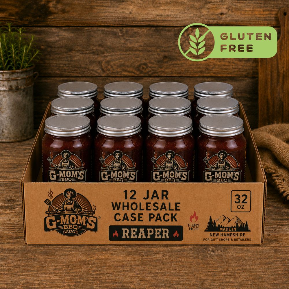 Case of Reaper BBQ Sauce — 12 Jars Per Case