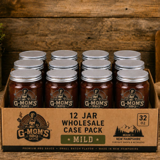 Case of Mild BBQ Sauce — 12 Jars Per Case